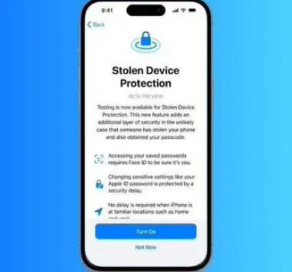 建始苹果授权维修店分享被盗设备保护功能开启方法 