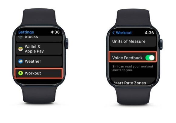 建始苹果维修网点分享在 Apple Watch 上通过语音锻炼的方法 