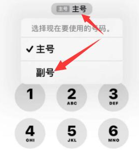 建始苹果14维修店分享iPhone 14 Pro Max使用副卡打电话的方法 